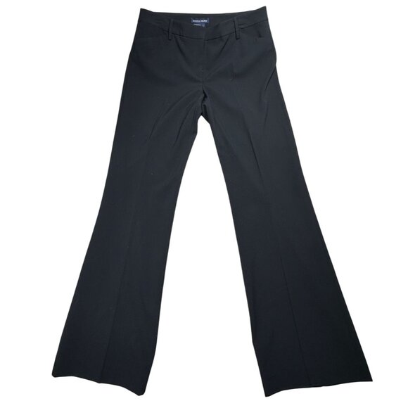 Boston Proper Pants Womens 10 Black Flare Dress Slacks Career Office Stretch NWT - Picture 1 of 10